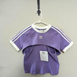 Adidas Original T-Shirt (Purple, Bolero & Tank)